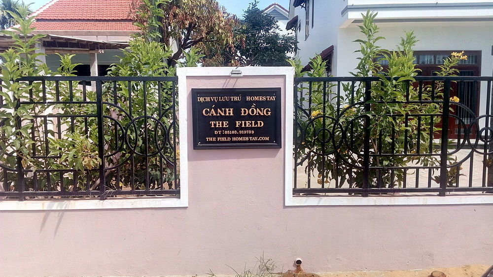 The Field Homestay Хойан Экстерьер фото